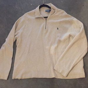 Polo men’s 3/4 zip sweater